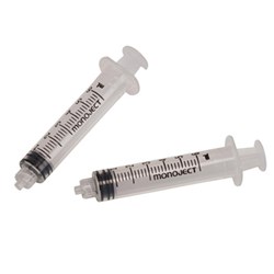 Monoject Syringe 6CC Leur Lock Pack 50