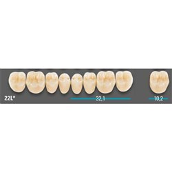 VITA Lingoform Lower Posterior Shade 0M3 Mould 22LL 3D-MASTER