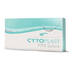 Cytoplast PTFE Suture 4-0 45cm 16mm 3/8 circle rev cut 12Pk