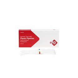 Plastic Pipettes Colour Coded 0.3ml Pack of 5