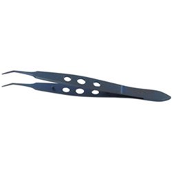 Titanium micro surgical tissue forcep CVD 12cm