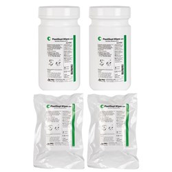 PlastiSept Eco Wipes 2 x 70 pack Refill with 2 x Empty Tub