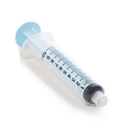 CanalPro Color Syringes Blue 5ml Pkt 50