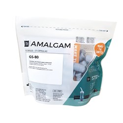 GS-80 Amalgam Capsules 1-Spill Fast Set 50 Tray