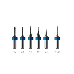 Ivoclar PM7 1.0mm Ball Carbide Diamond Plated Grinding Tool