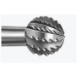 T-Carbide RAL #H141A-035 Bone Cutter Round with X-Cut Ea