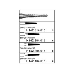 T-Carbide Bur FG #H162-016 Lindemann Bone Cutter pkt 5