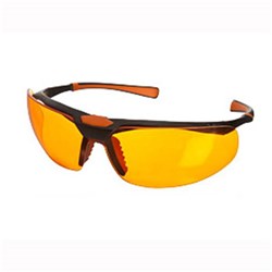 ULTRATECT Orange Lens Glasses with Black Frame