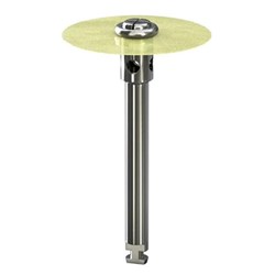 Jiffy Spin Disc Fine 14mm Yellow Pkt75
