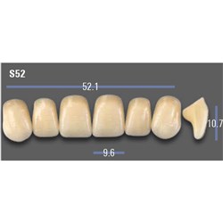 VITAPAN EXCELL Classical Upper Anterior Shade A1 Mould S52