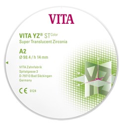 Vita YZ ST Color Disc A2 98.4 Diameter 14mm Height