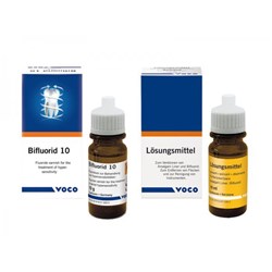 BIFLUORID 10 Set 4g Bottle & Solvent 10ml Fluoride Varnis