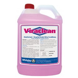 VIRACLEAN 5L Bottle Pink Hospital Grade Disinfectant