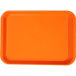 B LOK Tray Flat Orange 33.97 x 24.45 x 2.22cm