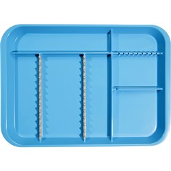 B-Lok Divided Tray Neon Blue