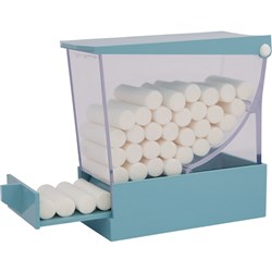 Deluxe Cotton Roll Dispenser White