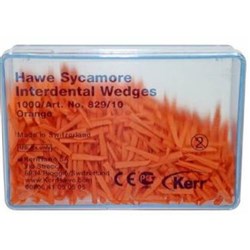 Kerr Interdental Wedge Orange pack of 1000