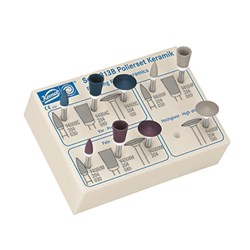 Ceramic Polishers Set #4313B x9 RA Polishers with Dia Grit