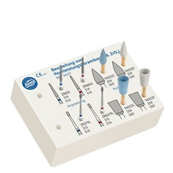 Zirconia/All-Ceramic Polishing Kit #4637A with 8 Instruments