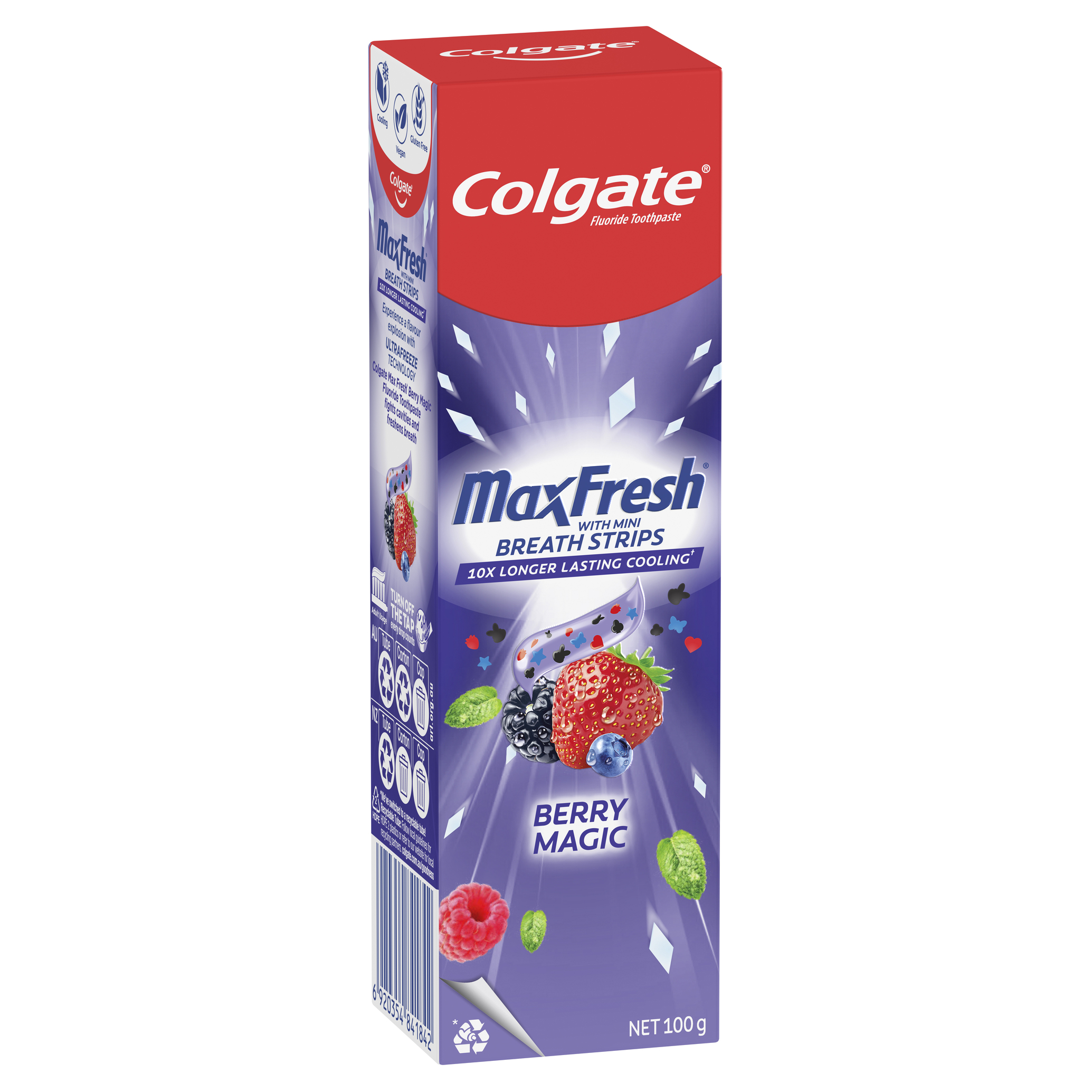 Magix Toothpaste CG-61053503 - Colgate Max Fresh Berry Magic Toothpaste 100g Pk of 8 ...