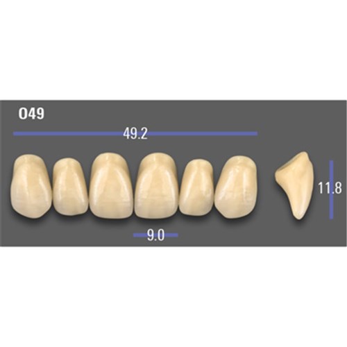 VITA MFT Upper Anterior Classical Shade A2 Mould O49