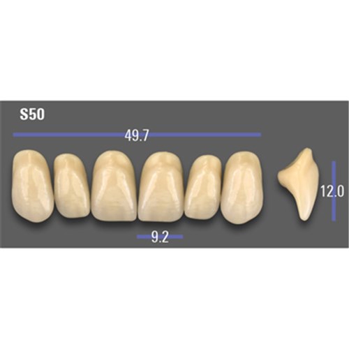 VITA MFT Upper Anterior Classical Shade A2 Mould S50