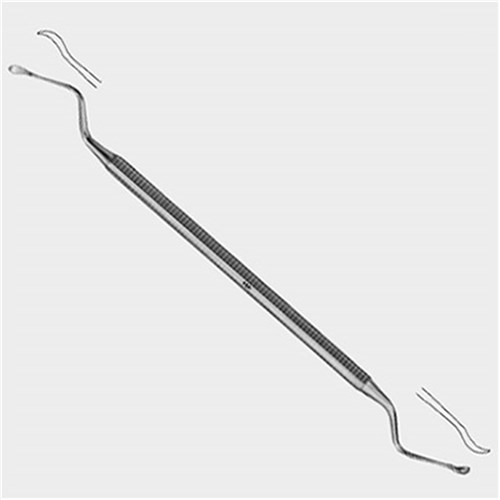 Bone Curette Lucas DO609R 185mm Double Ended ea