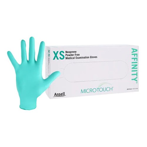 MICRO-TOUCH Affinity Neoprene Gloves XS Box 100