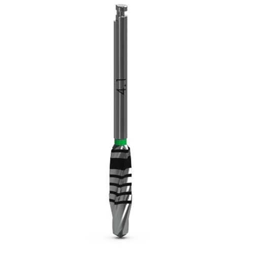 Tapered 4.1mm Width Incr Drill Extended Shank