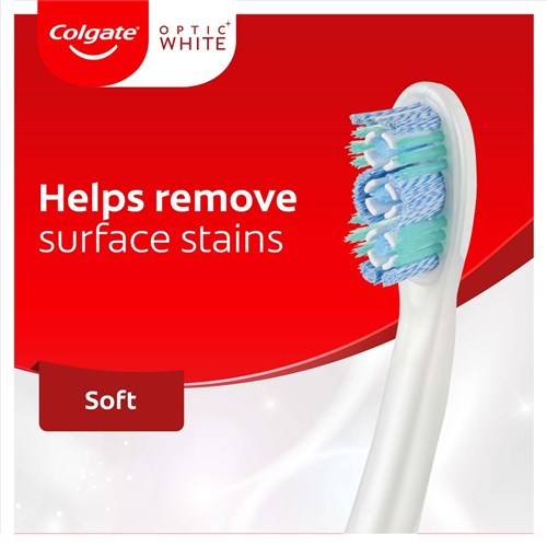 Colgate Sonic Optic White Toothbrush pkt 6