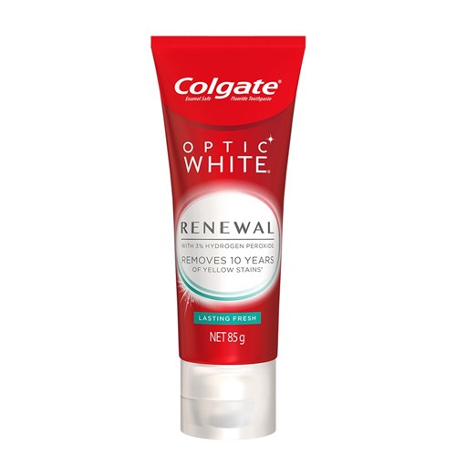 Optic White 3% HP Renewal Last Fresh Toothpaste 85g Pkt 6