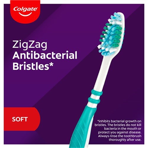 Colgate Zig Zag Manual Toothbrush Box of 96 12x8pk