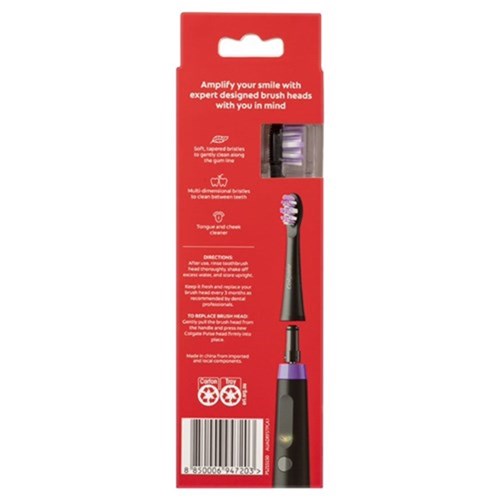 Colgate Pulse Sensitive Brush Heads Refill 4Pk