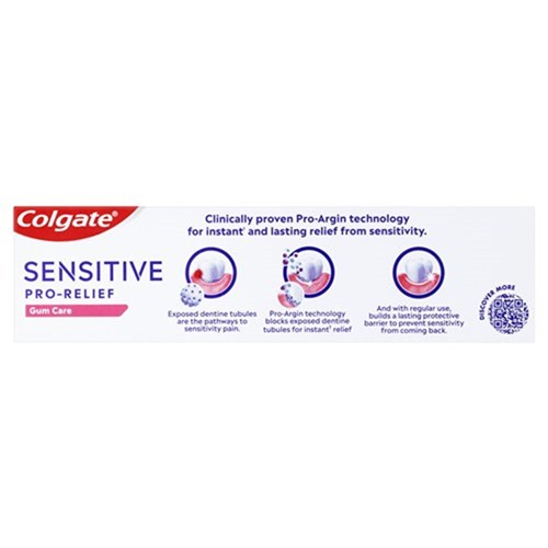 Colgate Sensitive Pro Relief Gum Care Toothpaste 110g X12