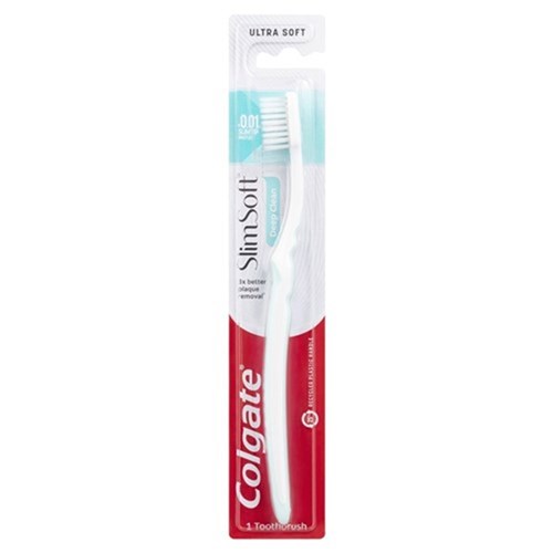 Colgate Slim Soft Ultra Compact Head Toothbrush Pk 12