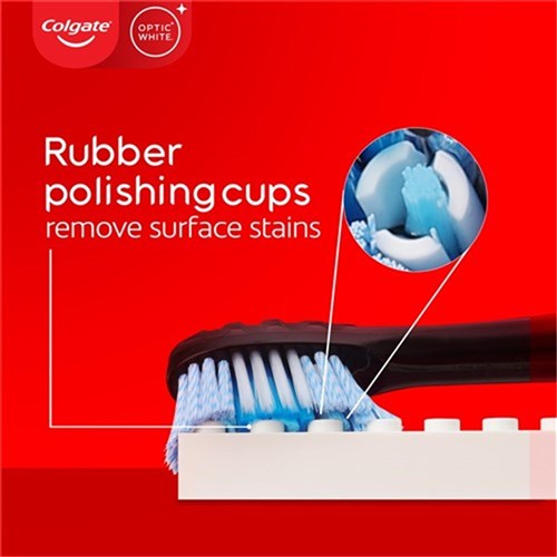 Colgate Optic White Battery Toothbrush Soft Refill 2Pk x 5