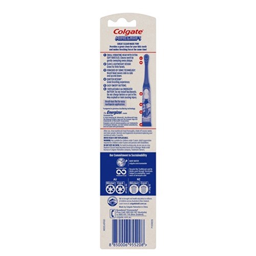 Colgate Kids Minecraft Battery Toothbrush Pack of 6