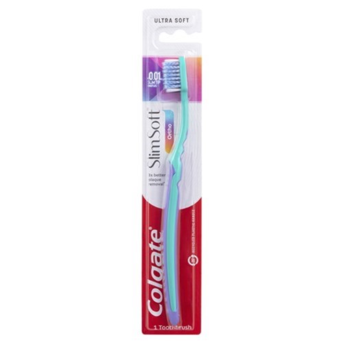 Colgate Slim Soft Ortho Toothbrush pkt 12