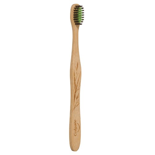 Colgate Bamboo Charcoal Toothbrush Soft pkt 6