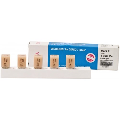 Mark II Cerec Block Shade 3M2C Size I14 pkt 5