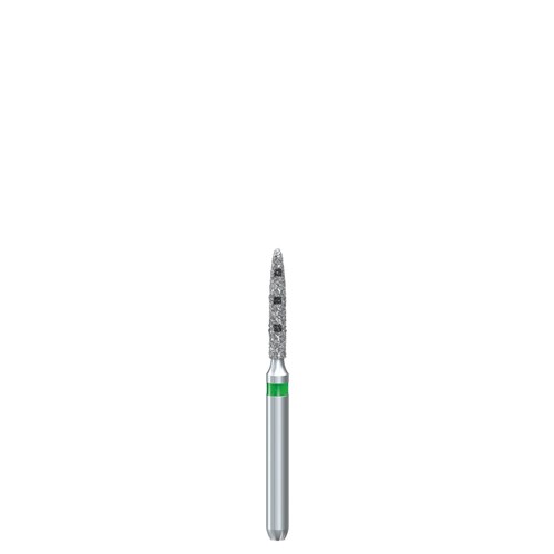 Diamond Bur FG #6862D-012 Flame with Depth Marker Pkt5