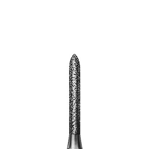 Dia Bur FG #8878K-012 Tapered Chamfer Torpedo Fine pkt 5