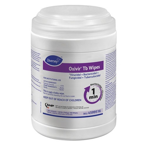 Oxivir TB Wipes Cleaning and Disinfecting Tub 160