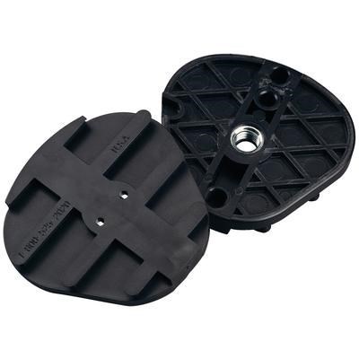 Denar Mounting Plate Plastic With Metal Insert ea