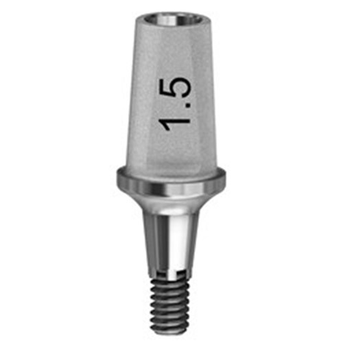 Straight abutment H1.5mm Int. ANK