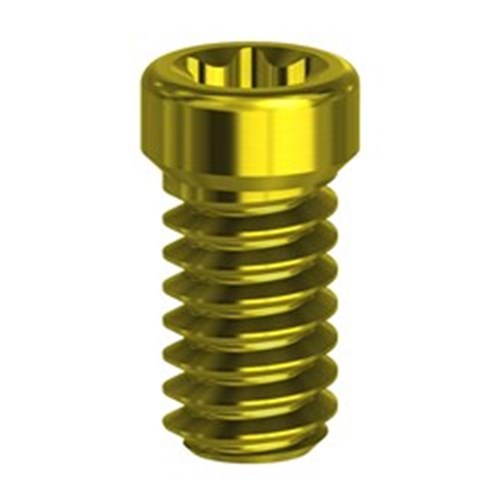 Screw TIN TORX on abutment Ext. Octagon