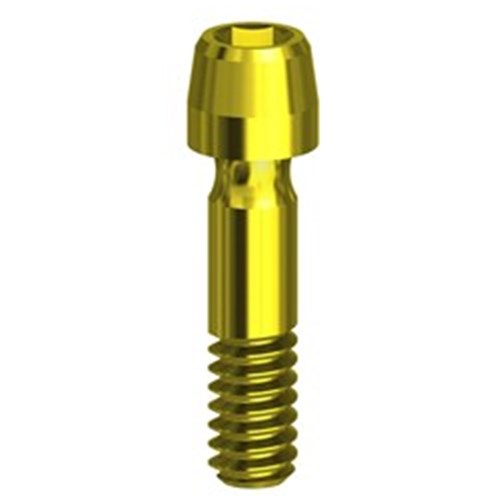 Screw TIN  H1,27 RP on implant Int. Hex conic