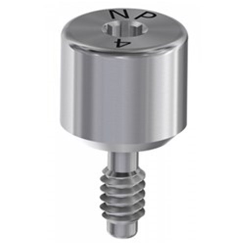 Healing abutment 4mm NP Ext. Hex universal