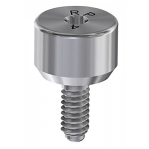 Healing abutment RN 4mm on implant Int. Octagon