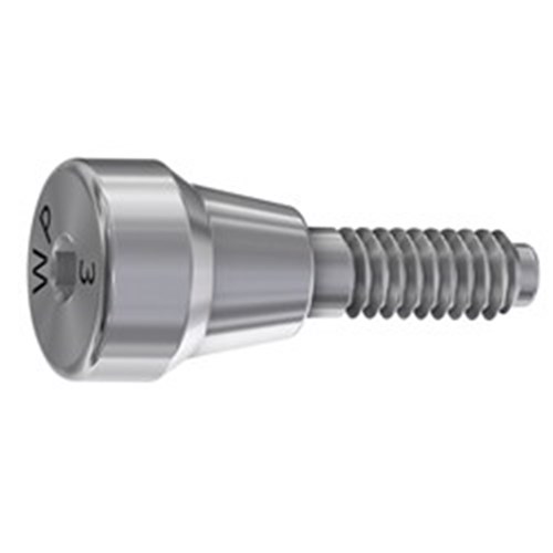 Healing abutment 3mm WP on implant Int. Hex conic